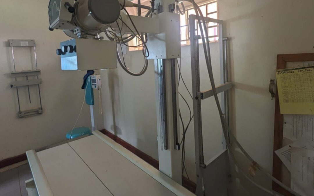 Röntgengerät für das Rugarama Hospital